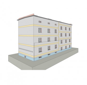 Trajnostna prenova spomeniško zaščitene večstanovanjske stavbe po SLO kTG